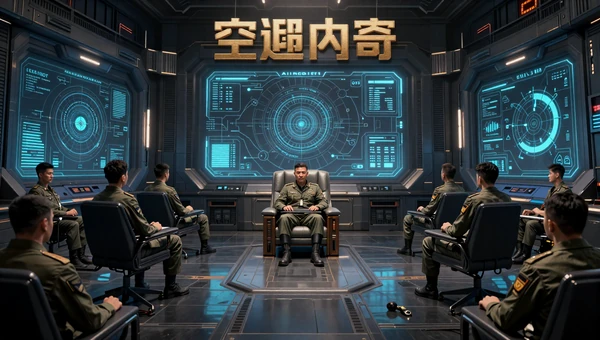 Tactical Systems List collection: Military commanders in a war room with holographic tactical maps